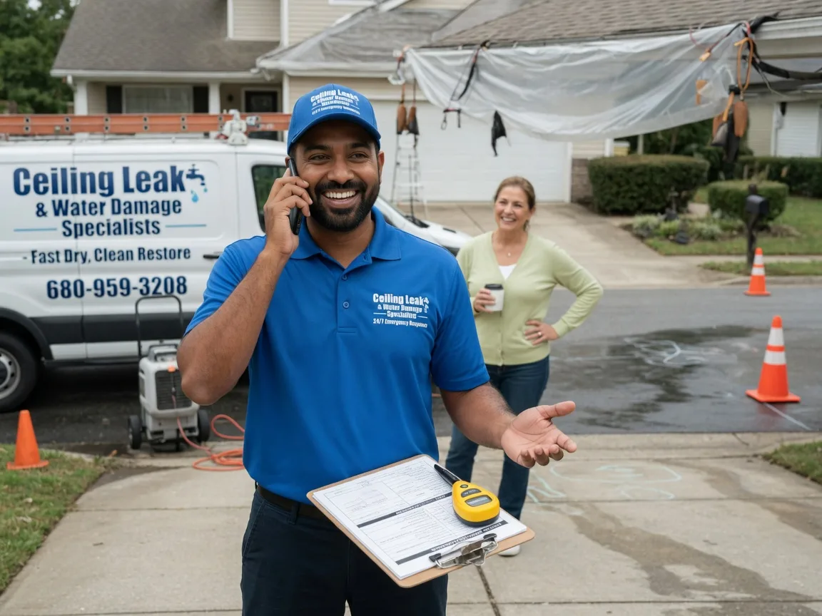Ceiling Leak Cleanup Allenport, PA FAQs